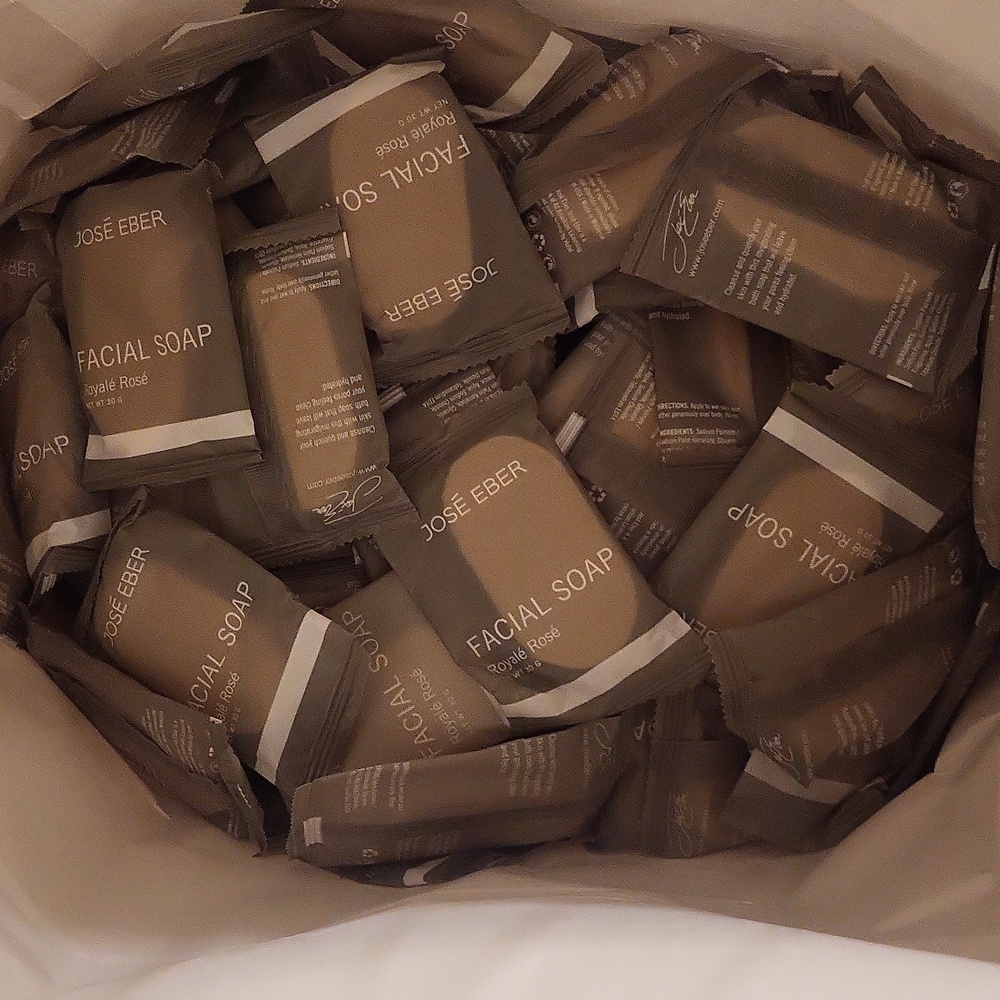 Jose eber facial soap lot of 25 Each 30G New sealed royale rose